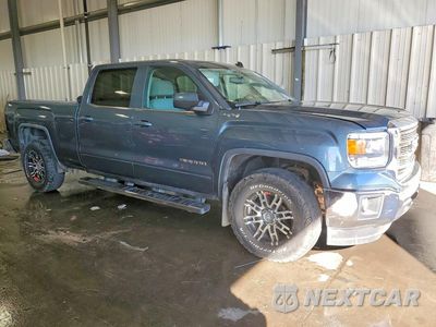 Czwarte zdjęcie samochodu z boku: 2014 GMC SIERRA K1500 SLE VIN:3GTU2UEH8EG196564 - miniatura
