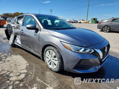 Czwarte zdjęcie samochodu z boku: 2021 NISSAN SENTRA S VIN:3N1AB8BV7MY262232 - miniatura