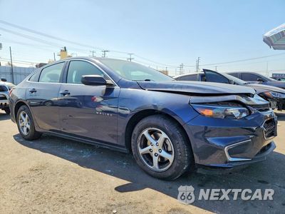 Czwarte zdjęcie samochodu z boku: 2017 CHEVROLET MALIBU LS VIN:1G1ZB5ST6HF179684 - miniatura