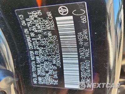 Zdjęcie 13 z 13 samochodu: 2013 TOYOTA PRIUS THREE VIN:JTDKN3DU4D5627298 - miniatura
