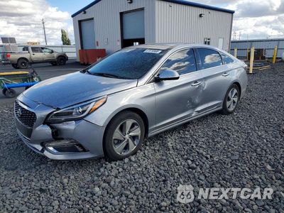 2016 HYUNDAI SONATA HYBRID LIMITED KMHE34L14GA009423 - główne zdjęcie licytacji z USA - miniatura