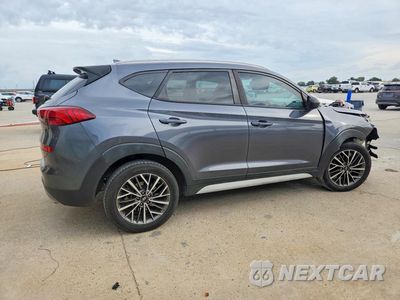 Trzecie zdjęcie samochodu z tyłu: 2019 HYUNDAI TUCSON SEL VIN:KM8J33AL3KU960605 - miniatura