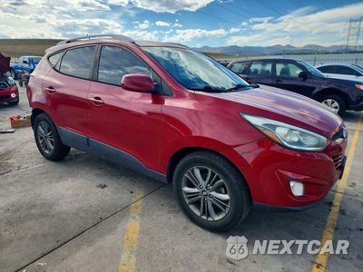 Czwarte zdjęcie samochodu z boku: 2014 HYUNDAI TUCSON SE VIN:KM8JUCAG0EU879761 - miniatura