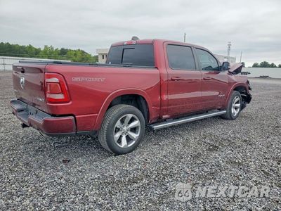 Trzecie zdjęcie samochodu z tyłu: 2021 RAM 1500 LARAMIE VIN:1C6SRFJT8MN718650 - miniatura