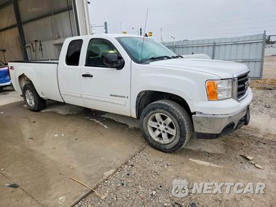 Czwarte zdjęcie samochodu z boku: 2009 GMC SIERRA K1500 SLE VIN:1GTEK29J09E132232 - miniatura