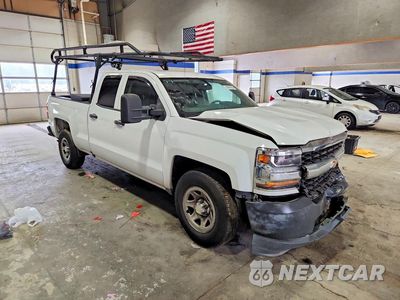 Czwarte zdjęcie samochodu z boku: 2018 CHEVROLET SILVERADO C1500 VIN:1GCRCNEC5JZ201355 - miniatura