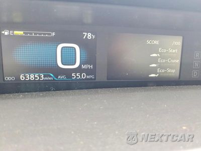 Zdjęcie 9 z 12 samochodu: 2020 TOYOTA PRIUS LE VIN:JTDKARFU9L3104381 - miniatura