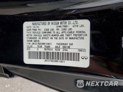 Zdjęcie 12 z 12 samochodu: 2017 INFINITI Q60 2.0T PREMIUM VIN:JN1CV7EK3HM110811 - miniatura