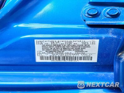 Zdjęcie 12 z 12 samochodu: 2020 NISSAN SENTRA SV VIN:3N1AB8CV8LY284169 - miniatura