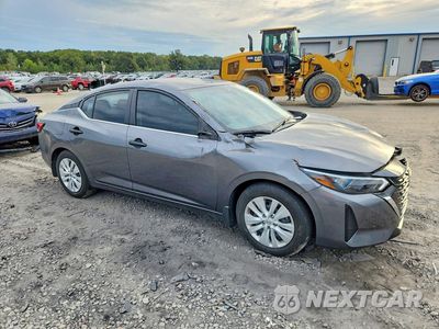 Czwarte zdjęcie samochodu z boku: 2025 NISSAN SENTRA S VIN:3N1AB8BV7SY267976 - miniatura