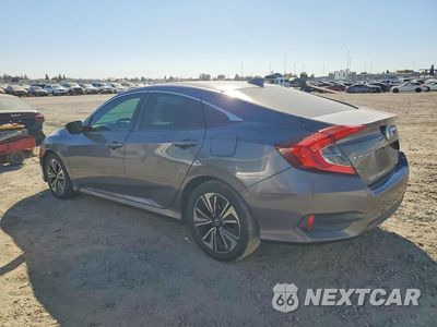 Drugie zdjęcie samochodu z przodu: 2018 HONDA CIVIC EX VIN:19XFC1E37JE003240 - miniatura