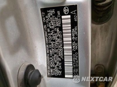 Zdjęcie 12 z 12 samochodu: 2012 TOYOTA PRIUS PLUG-IN HYBRID BASE VIN:JTDKN3DPXC3013313 - miniatura