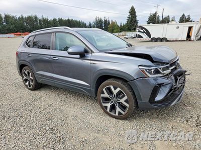 Czwarte zdjęcie samochodu z boku: 2022 VOLKSWAGEN TAOS SEL VIN:3VV2X7B24NM018082 - miniatura