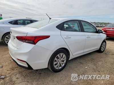 Trzecie zdjęcie samochodu z tyłu: 2019 HYUNDAI ACCENT SE VIN:3KPC24A36KE050046 - miniatura