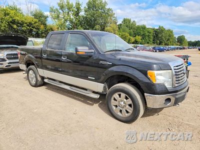Czwarte zdjęcie samochodu z boku: 2011 FORD F150 SUPERCREW VIN:1FTFW1ET7BFA83993 - miniatura