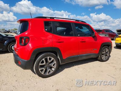 Trzecie zdjęcie samochodu z tyłu: 2018 JEEP RENEGADE LATITUDE VIN:ZACCJABB5JPG90919 - miniatura