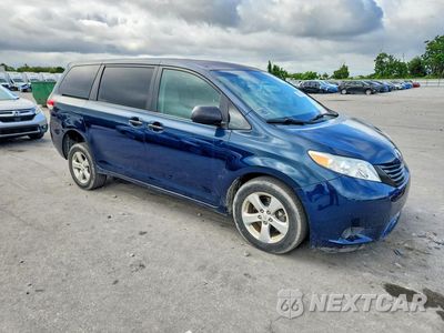 Czwarte zdjęcie samochodu z boku: 2011 TOYOTA SIENNA BASE 7-PASSENGER VIN:5TDZK3DC4BS025040 - miniatura