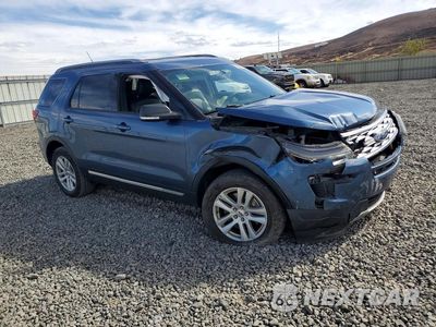 Czwarte zdjęcie samochodu z boku: 2019 FORD EXPLORER XLT VIN:1FM5K8D89KGB37555 - miniatura
