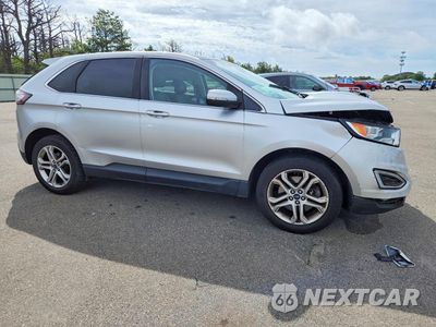 Czwarte zdjęcie samochodu z boku: 2018 FORD EDGE TITANIUM VIN:2FMPK4K88JBC48902 - miniatura