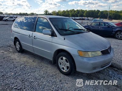 Czwarte zdjęcie samochodu z boku: 2001 HONDA ODYSSEY EX VIN:2HKRL18661H570117 - miniatura