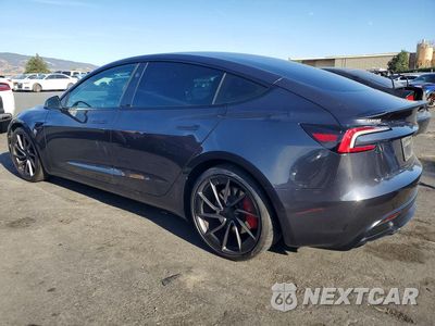 Drugie zdjęcie samochodu z przodu: 2024 TESLA MODEL 3 VIN:5YJ3E1ET7RF846826 - miniatura
