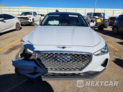 Piąte zdjęcie samochodu w środku: 2021 GENESIS G70 ELITE VIN:KMTG34LA7MU073318 - miniatura