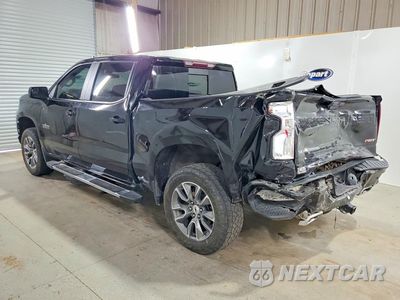 Drugie zdjęcie samochodu z przodu: 2022 CHEVROLET SILVERADO LTD K1500 RST VIN:1GCUYEEL9NZ107464 - miniatura