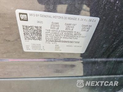 Zdjęcie 12 z 12 samochodu: 2021 CHEVROLET BLAZER 2LT VIN:3GNKBHRS6MS567308 - miniatura