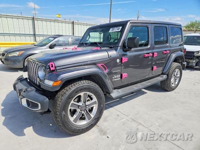 2018 JEEP WRANGLER UNLIMITED SAHARA 1C4HJXEN4JW245928 - główne zdjęcie licytacji z USA - miniatura