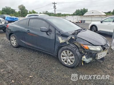 Czwarte zdjęcie samochodu z boku: 2012 HONDA CIVIC LX VIN:2HGFG3B55CH530904 - miniatura