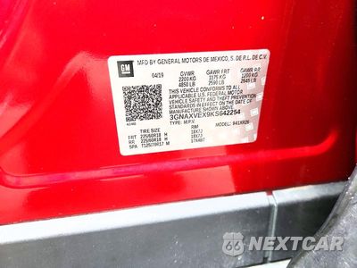 Zdjęcie 13 z 13 samochodu: 2019 CHEVROLET EQUINOX LT VIN:3GNAXVEX9KS642254 - miniatura