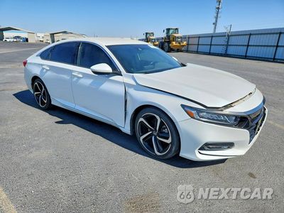 Czwarte zdjęcie samochodu z boku: 2020 HONDA ACCORD SPORT VIN:1HGCV1F34LA154944 - miniatura