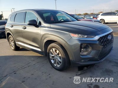 Czwarte zdjęcie samochodu z boku: 2019 HYUNDAI SANTA FE SEL 2.4L VIN:5NMS33AD1KH058494 - miniatura