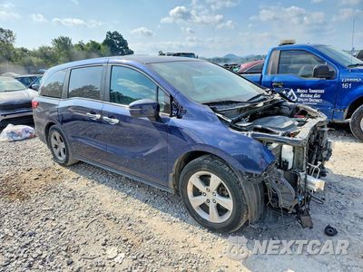 Czwarte zdjęcie samochodu z boku: 2019 HONDA ODYSSEY EXL VIN:5FNRL6H7XKB026967 - miniatura