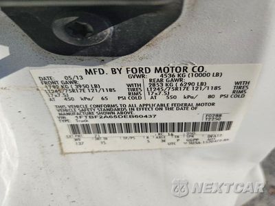 Zdjęcie 12 z 12 samochodu: 2013 FORD F250 VIN:1FTBF2A65DEB60437 - miniatura