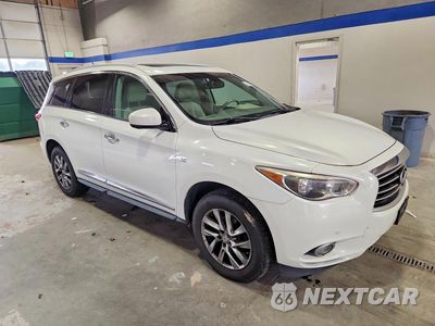Czwarte zdjęcie samochodu z boku: 2014 INFINITI QX60 BASE VIN:5N1AL0MM9EC507778 - miniatura