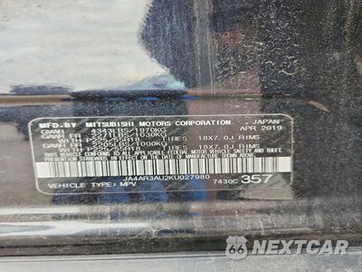 Zdjęcie 12 z 12 samochodu: 2019 MITSUBISHI OUTLANDER SPORT ES VIN:JA4AR3AU2KU027980 - miniatura
