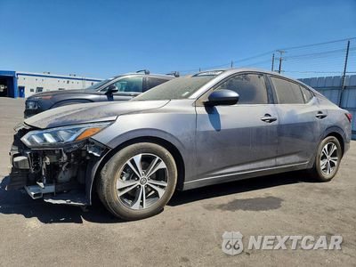 2022 NISSAN SENTRA SV 3N1AB8CVXNY241861 - główne zdjęcie licytacji z USA - miniatura