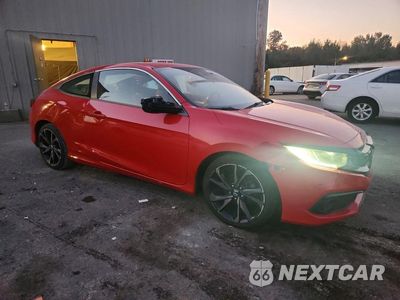 Czwarte zdjęcie samochodu z boku: 2019 HONDA CIVIC SPORT VIN:2HGFC4B87KH305412 - miniatura