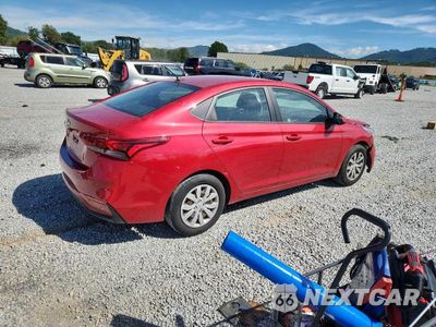 Trzecie zdjęcie samochodu z tyłu: 2021 HYUNDAI ACCENT SE VIN:3KPC24A64ME150126 - miniatura