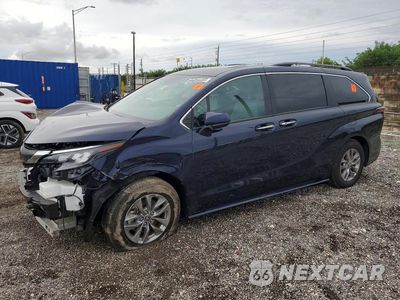 2025 TOYOTA SIENNA XLE 8-PASSENGER 5TDYRKEC6SS229967 - główne zdjęcie licytacji z USA - miniatura
