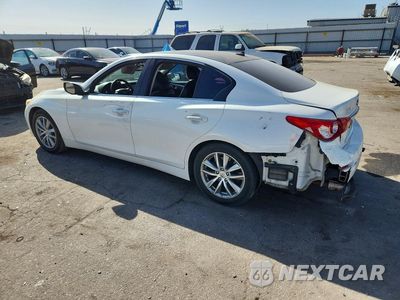 Drugie zdjęcie samochodu z przodu: 2015 INFINITI Q50 PREMIUM VIN:JN1BV7AP9FM356157 - miniatura