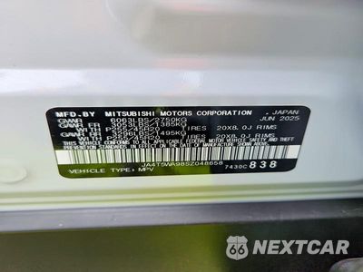 Zdjęcie 14 z 14 samochodu: 2025 MITSUBISHI OUTLANDER SEL VIN:JA4T5WA98SZ048658 - miniatura