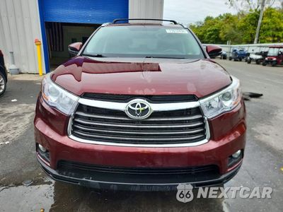 Piąte zdjęcie samochodu w środku: 2015 TOYOTA HIGHLANDER XLE VIN:5TDJKRFH2FS149967 - miniatura