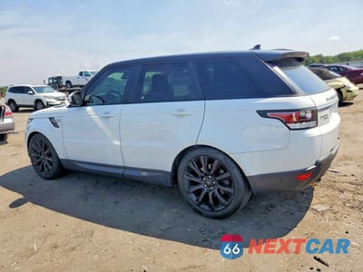 Drugie zdjęcie samochodu z przodu: 2016 LAND ROVER RANGE ROVER SPORT HSE VIN:SALWR2PF1GA591068 - miniatura