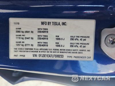 Zdjęcie 12 z 12 samochodu: 2020 TESLA MODEL 3 VIN:5YJ3E1EA7LF599233 - miniatura