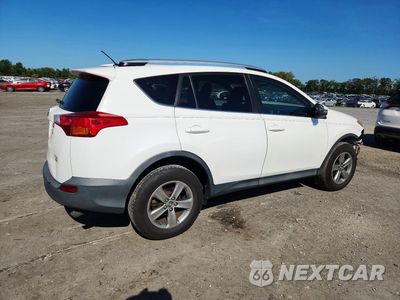 Trzecie zdjęcie samochodu z tyłu: 2015 TOYOTA RAV4 XLE VIN:2T3RFREV8FW240495 - miniatura