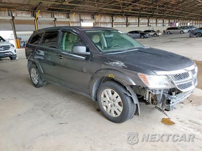 Czwarte zdjęcie samochodu z boku: 2014 DODGE JOURNEY SE VIN:3C4PDCAB8ET202440 - miniatura