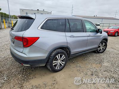 Trzecie zdjęcie samochodu z tyłu: 2018 HONDA PILOT EXL VIN:5FNYF6H51JB003089 - miniatura