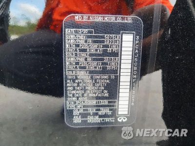 Zdjęcie 14 z 14 samochodu: 2021 INFINITI QX50 ESSENTIAL VIN:3PCAJ5CB0MF113238 - miniatura